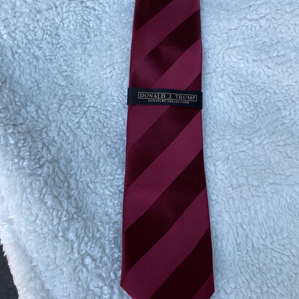 Burgundy Men’s Donald Trump Tie